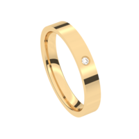 Juweel Trouwring Traditions geelgoud 18 karaat Briljant 8T160AG/35 Juweel Trouwring Traditions geelgoud 18 karaat Briljant 8T160AG/35