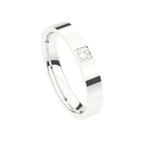 Juweel Trouwring Traditions witgoud 18 karaat Briljant 8T160DW/35 Juweel Trouwring Traditions witgoud 18 karaat Briljant 8T160DW/35