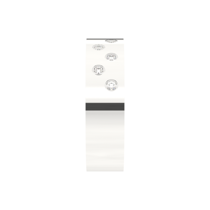 Juweel Trouwring Traditions witgoud 18 karaat Briljant 8T160FW/60