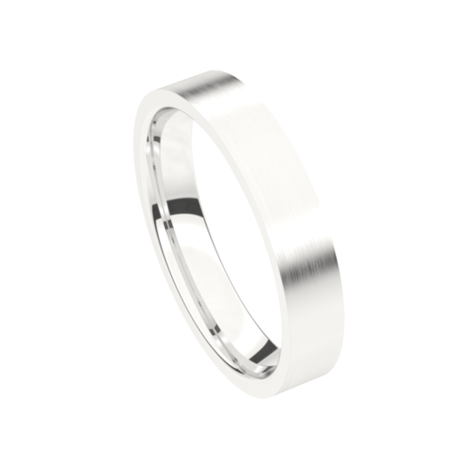 Juweel Trouwring Traditions witgoud 18 karaat 8T163-W/40 Juweel Trouwring Traditions witgoud 18 karaat 8T163-W/40