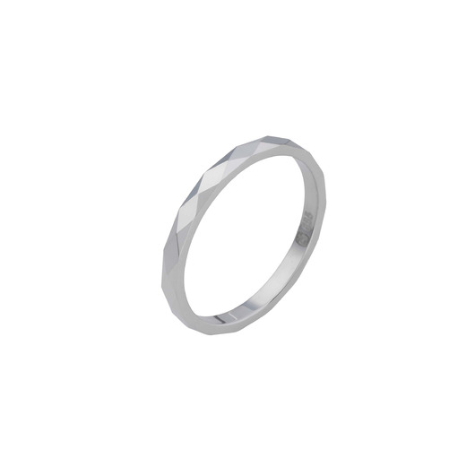 Juweel Atelier P Pierre trouwring witgoud 18 karaat AP R 001 2 W Juweel Atelier P Pierre trouwring witgoud 18 karaat AP R 001 2 W