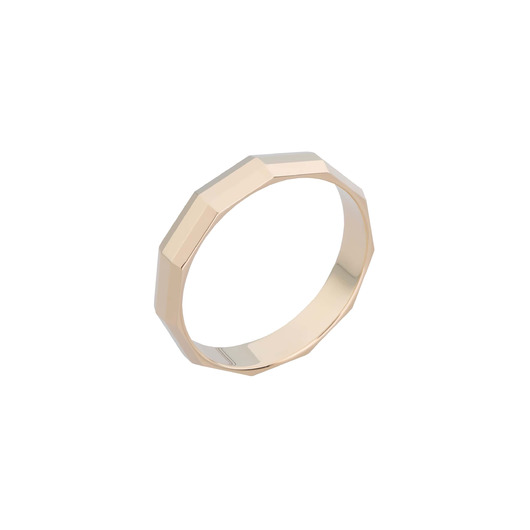 Juweel Atelier P Armand trouwring geelgoud 18 karaat AP R 002 4 Y Juweel Atelier P Armand trouwring geelgoud 18 karaat AP R 002 4 Y