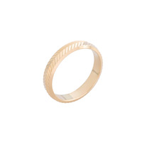 Juweel Atelier P Julia trouwring geelgoud 18 karaat AP R 004 4 Y Juweel Atelier P Julia trouwring geelgoud 18 karaat AP R 004 4 Y