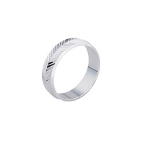 Juweel Atelier P Julia trouwring witgoud 18 karaat AP R 004 6 W Juweel Atelier P Julia trouwring witgoud 18 karaat AP R 004 6 W