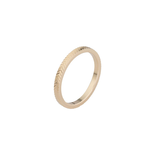Juweel Atelier P Julia trouwring geelgoud 18 karaat AP R 004 2 Y Juweel Atelier P Julia trouwring geelgoud 18 karaat AP R 004 2 Y