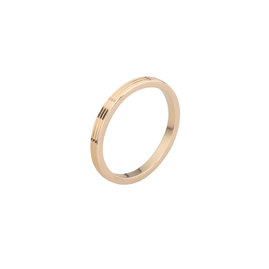 Juweel Atelier P Johan trouwring geelgoud 18 karaat AP R 005 2 Y Juweel Atelier P Johan trouwring geelgoud 18 karaat AP R 005 2 Y