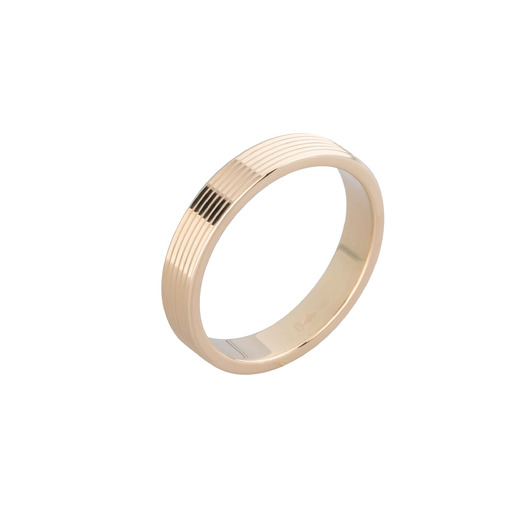 Juweel Atelier P Johan trouwring geelgoud 18 karaat AP R 005 4 Y Juweel Atelier P Johan trouwring geelgoud 18 karaat AP R 005 4 Y