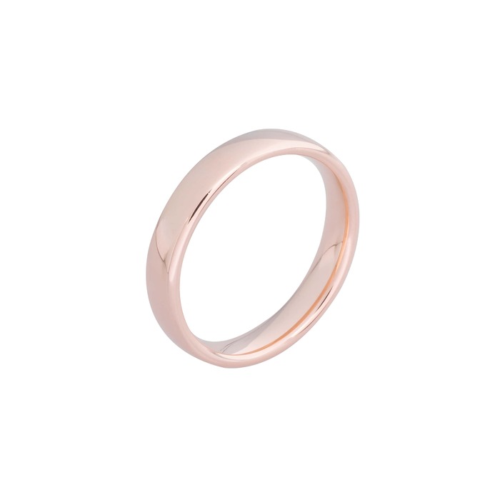 Juweel Atelier P Frans trouwring rosegoud 18 karaat AP R 011 4 R