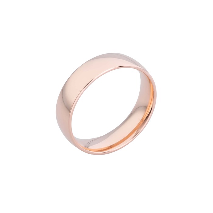Juweel Atelier P Frans trouwring rosegoud 18 karaat AP R 011 6 R