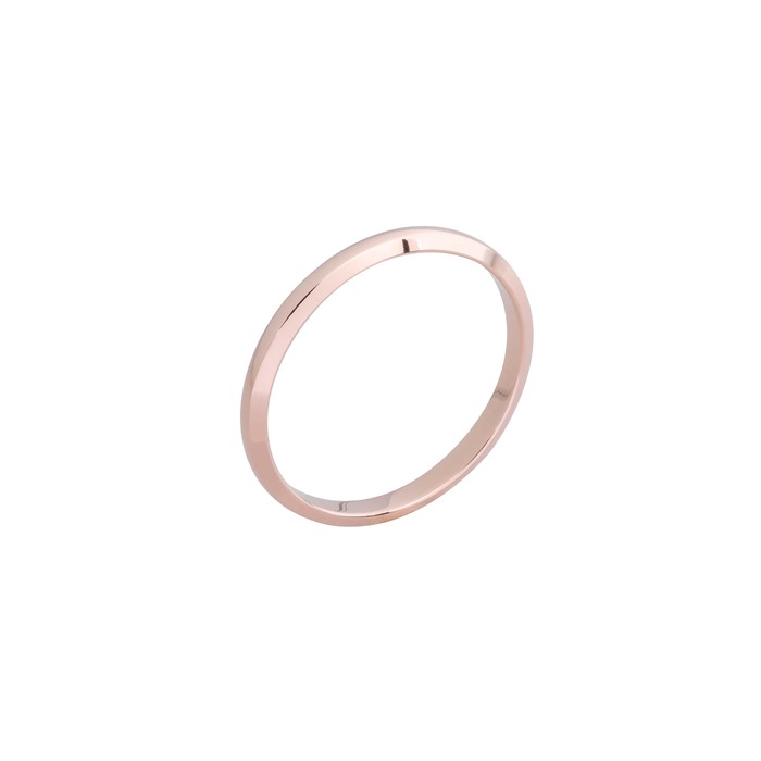 Juweel Atelier P Alfons trouwring rosegoud 18 karaat AP R 015 2 R