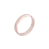 Juweel Atelier P Alfons trouwring rosegoud 18 karaat AP R 015 4 R Juweel Atelier P Alfons trouwring rosegoud 18 karaat AP R 015 4 R