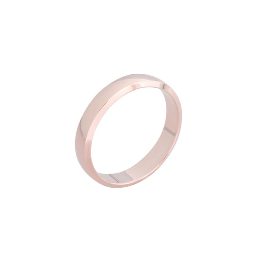 Juweel Atelier P Alfons trouwring rosegoud 18 karaat AP R 015 4 R Juweel Atelier P Alfons trouwring rosegoud 18 karaat AP R 015 4 R