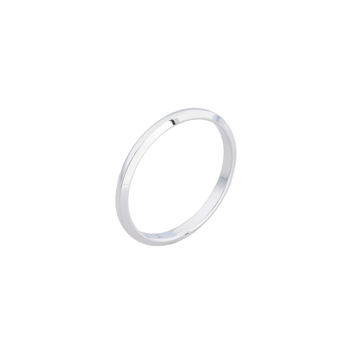 Juweel Atelier P Alfons trouwring witgoud 18 karaat AP R 015 2 W