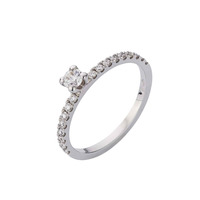 Juweel Atelier P Ring Mireise AP S 007 Witgoud 18 Karaat Juweel Atelier P Ring Mireise AP S 007 Witgoud 18 Karaat