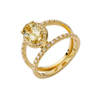 Juweel ATELIER P RING NOËMIE AP S 076 Briljanten - Geel Beryl Juweel ATELIER P RING NOËMIE AP S 076 Briljanten - Geel Beryl