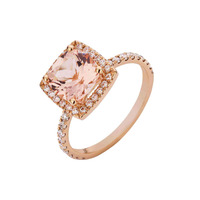 Juweel ATELIER P RING LOUANNE AP S 021 Briljant - Roze Beryl Juweel ATELIER P RING LOUANNE AP S 021 Briljant - Roze Beryl