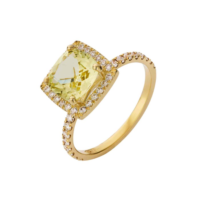 Juweel ATELIER P RING LEE AP S 051 Briljant - Geel Beryl