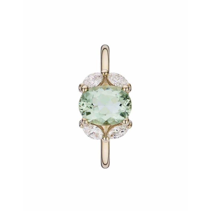 Juweel ATELIER P RING NINA AP S 052 Diamant - Groen Beryl