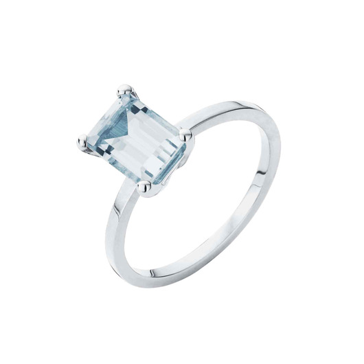 Juweel Atelier P Ring Vinciane AP S 059 Witgoud 18 Karaat Juweel Atelier P Ring Vinciane AP S 059 Witgoud 18 Karaat