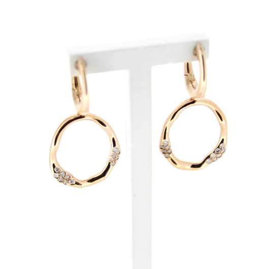 Juweel Oorbellen R4556-0.18CT 'OTL' Juweel Oorbellen R4556-0.18CT 'OTL'