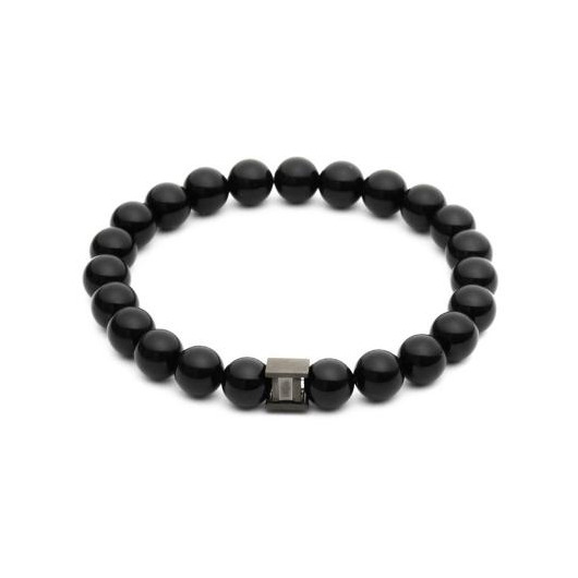 Juweel Gemini Armband Deep Black Onyx D1  Juweel Gemini Armband Deep Black Onyx D1