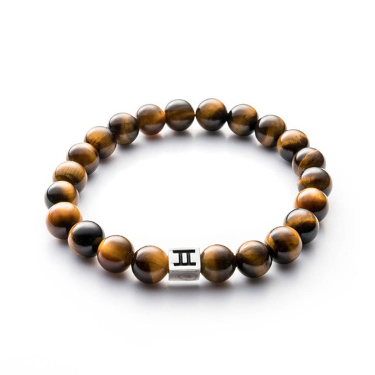 Juweel Gemini Armband Gem Tiger Eye G1  Juweel Gemini Armband Gem Tiger Eye G1