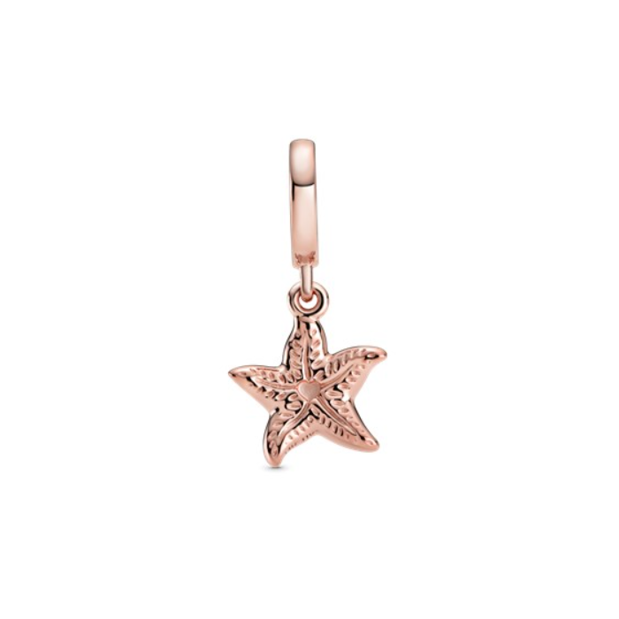 Juweel Pandora Ocean Summer Sparkling Starfish Dangle Charm 788942C01 