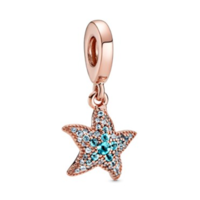 Juweel Pandora Ocean Summer Sparkling Starfish Dangle Charm 788942C01  Juweel Pandora Ocean Summer Sparkling Starfish Dangle Charm 788942C01