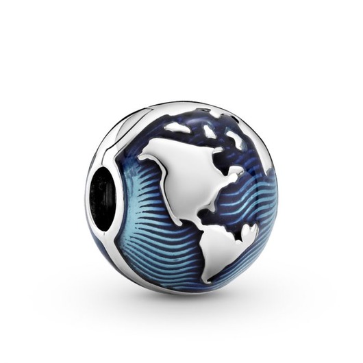 Juweel Pandora Ocean Summer The beautiful Blue Globe Clip 799429C01 