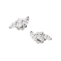 Juweel Clem Vercammen Collection Marquise oorstekers witgoud 18 karaat briljanten B10524/2W-W Juweel Clem Vercammen Collection Marquise oorstekers witgoud 18 karaat briljanten B10524/2W-W