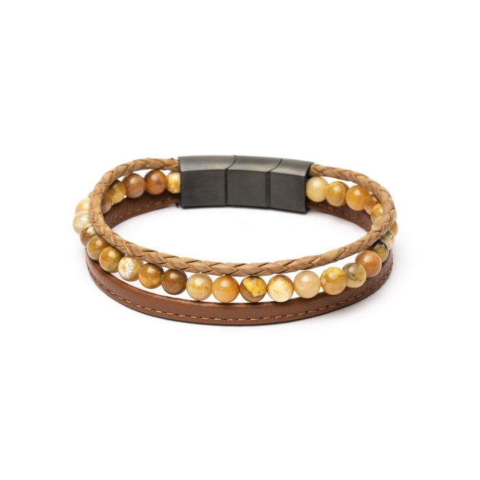 Juweel Gemini Armband Olympus Triple Beige TR6 