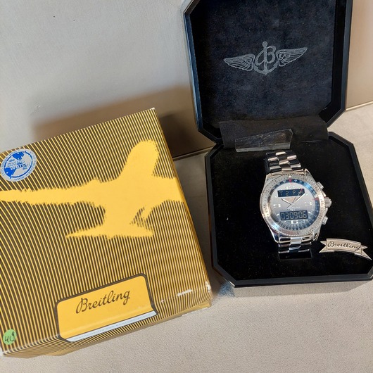 Horloge Breitling B-1 A68362 '53701/419-twdh'