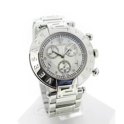 tweeling Tijdreeksen dictator Tweedehands Versace 68C995D498S099 horloge is online te koop.