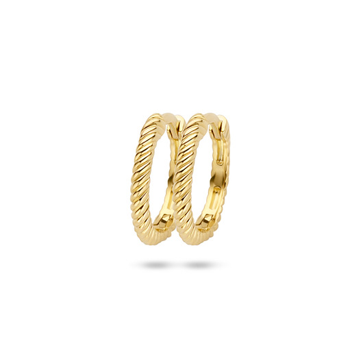 Juweel Blush oorbellen 14 karaat geelgoud 7266YGO  Juweel Blush oorbellen 14 karaat geelgoud 7266YGO