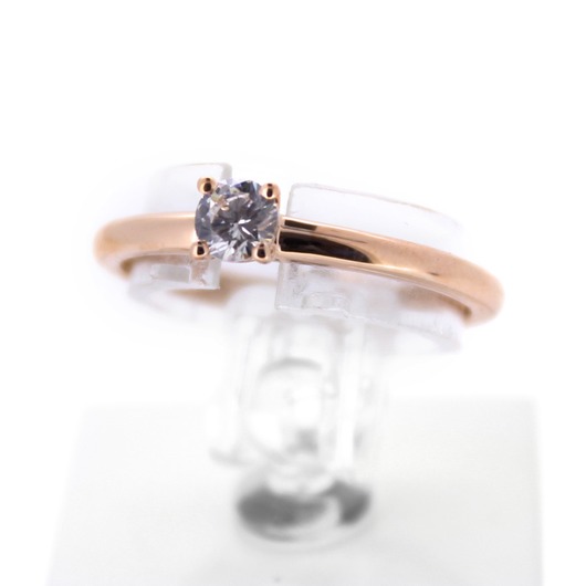 Juweel Blush Ring roségoud 18 karaat met zirkonium '6019/CV-twdh' 