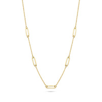 Juweel Blush collier 14 karaat geel goud 3102YGO  Juweel Blush collier 14 karaat geel goud 3102YGO