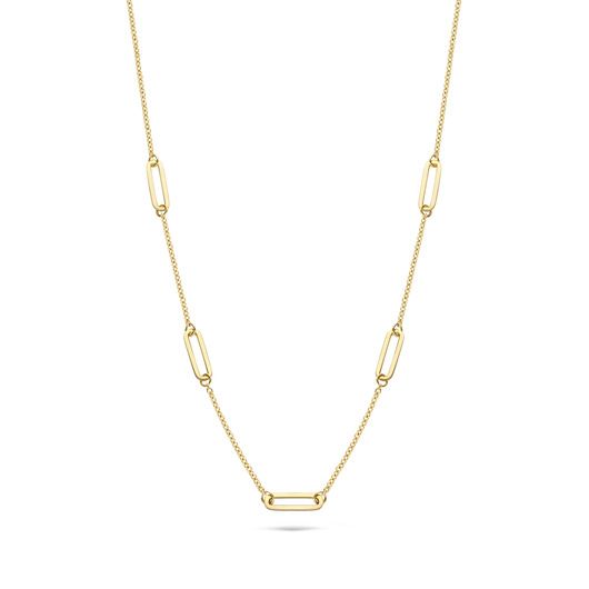 Juweel Blush collier 14 karaat geel goud 3102YGO  Juweel Blush collier 14 karaat geel goud 3102YGO