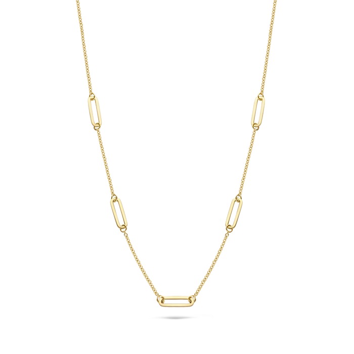 Juweel Blush collier 14 karaat geel goud 3102YGO 