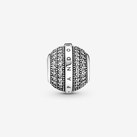 Juweel Pandora logo silver charm 799489C01 