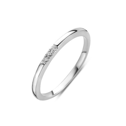 Juweel Davice ring 18 karaat wit goud diamant R10501 Juweel Davice ring 18 karaat wit goud diamant R10501
