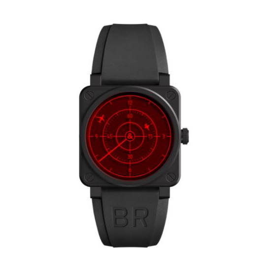 Horloge Bell & Ross BR03-92 Red Radar BR0392-RRDR-CE/SRB 