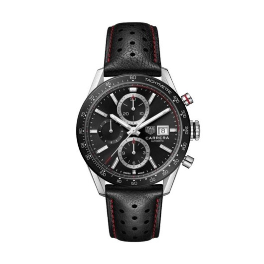 Horloge TAG Heuer Carrera Automatic Chronograph 41 CBM2110.FC6454 