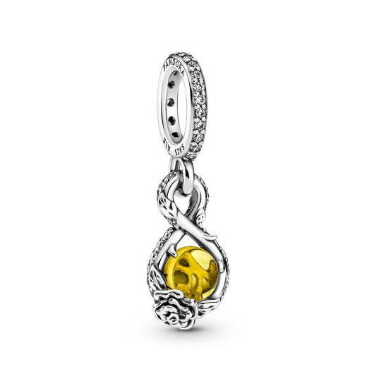 Juweel Pandora Disney Belle Oneindigheid & Roos Hanger 399525C01  Juweel Pandora Disney Belle Oneindigheid & Roos Hanger 399525C01