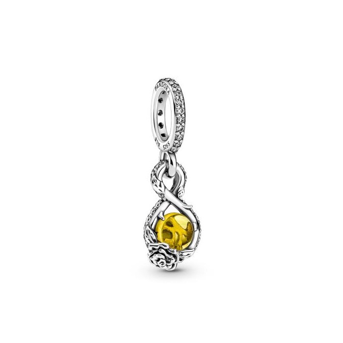 Juweel Pandora Disney Belle Oneindigheid & Roos Hanger 399525C01 