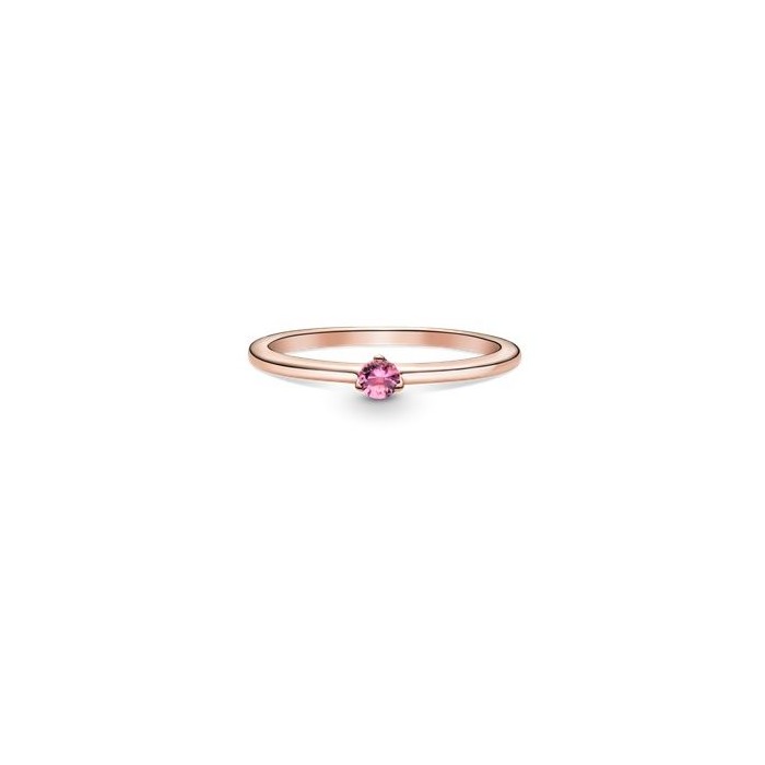 Juweel Pandora rose ring with phlox pink crystal 189259C03 