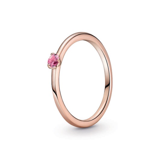 Juweel Pandora rose ring with phlox pink crystal 189259C03 