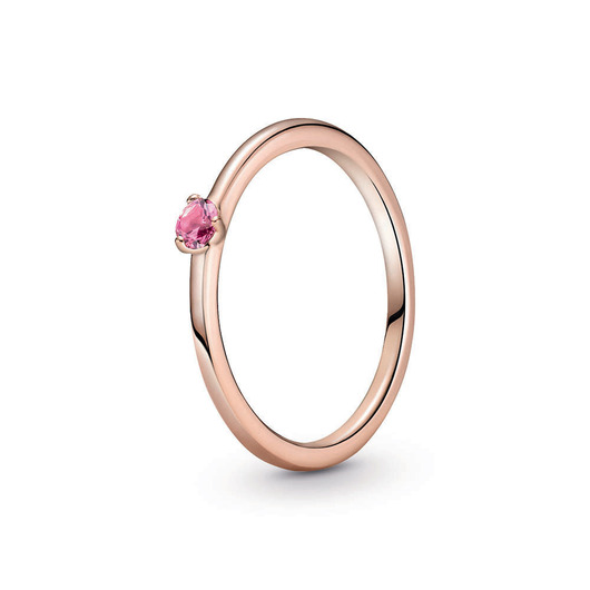 Juweel Pandora rose ring with phlox pink crystal 189259C03 Juweel Pandora rose ring with phlox pink crystal 189259C03