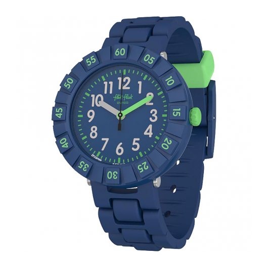 Horloge FLIK FLAK SOLO DARK BLUE FCSP086