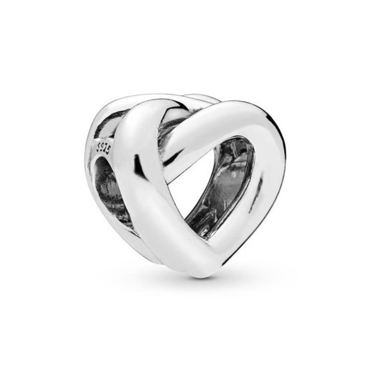 Juweel Pandora Knotted Heart Silver Charm 798081 