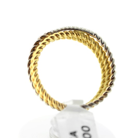 Juweel Pigou ring 18 karaat bicolor goud SR3364BB 'OTL'